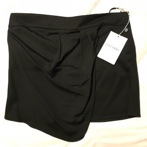 NWT Valentino Black Miniskirt